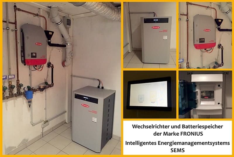 Batteriespeicheranlage für Photovoltaik-Strom in Hall in Tirol