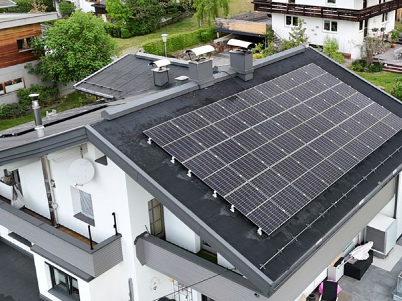 8 kWp Photovoltaikanlage in Zirl, geplant und montiert von SPA Energietechnik