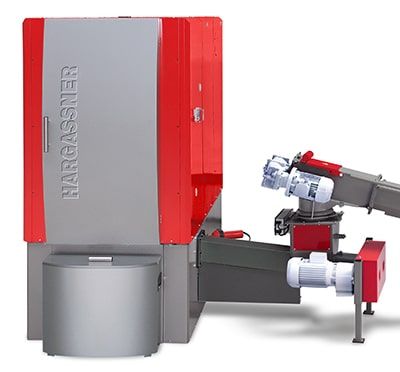 Hackgutheizung mit Großkessel WTH 150-200 kW von Hargassner