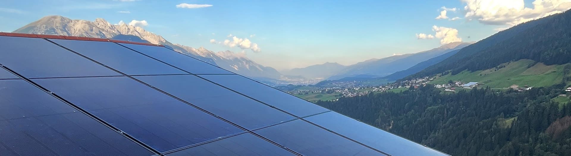 Photovoltaikanlage von SPA Energietechnik in Sellrain in Tirol
