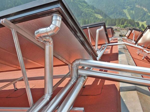 Isolierung eines Solarsysteme, umgesetzt von SPA Energietechnik